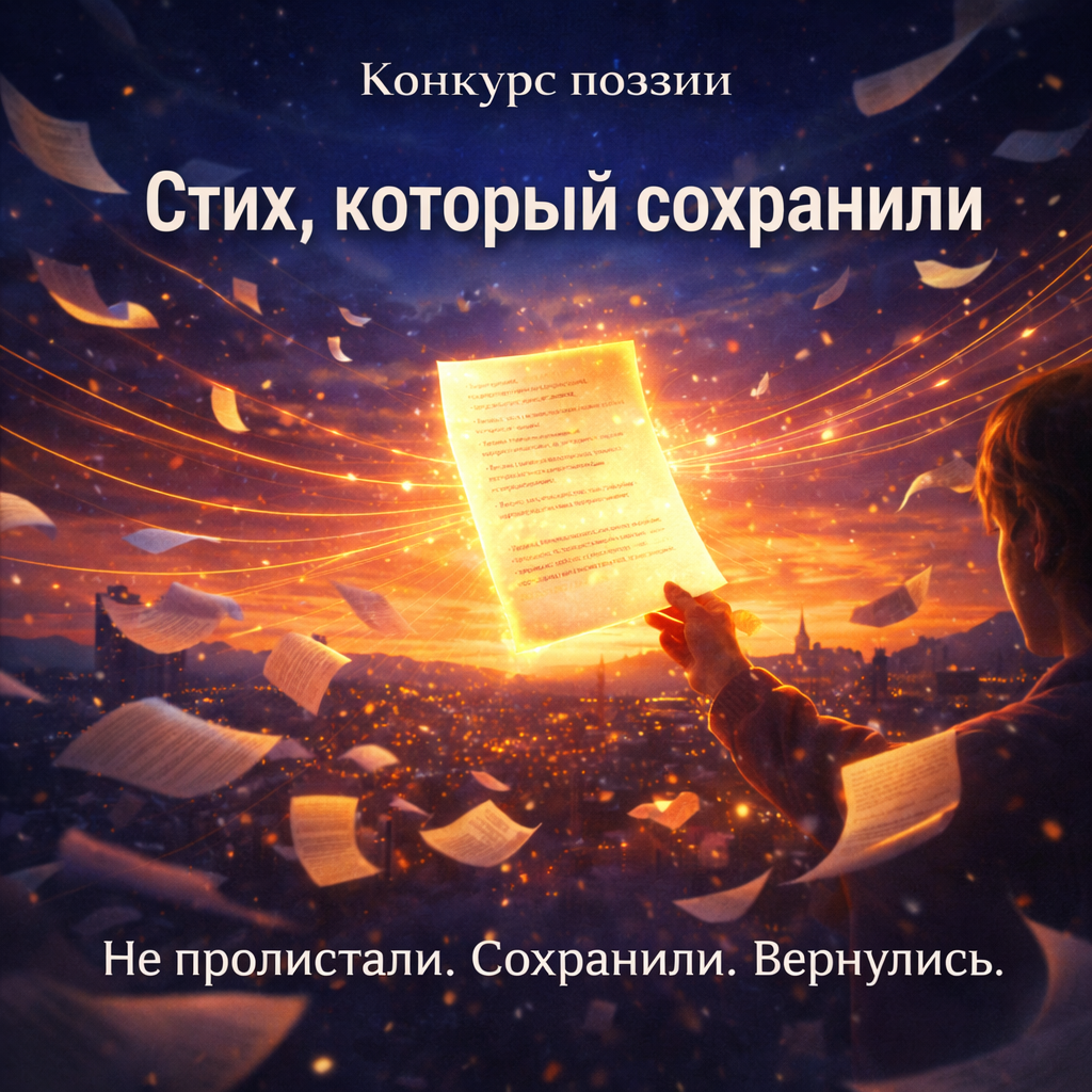 Конкурс поэзии «Стих, который сохранили»