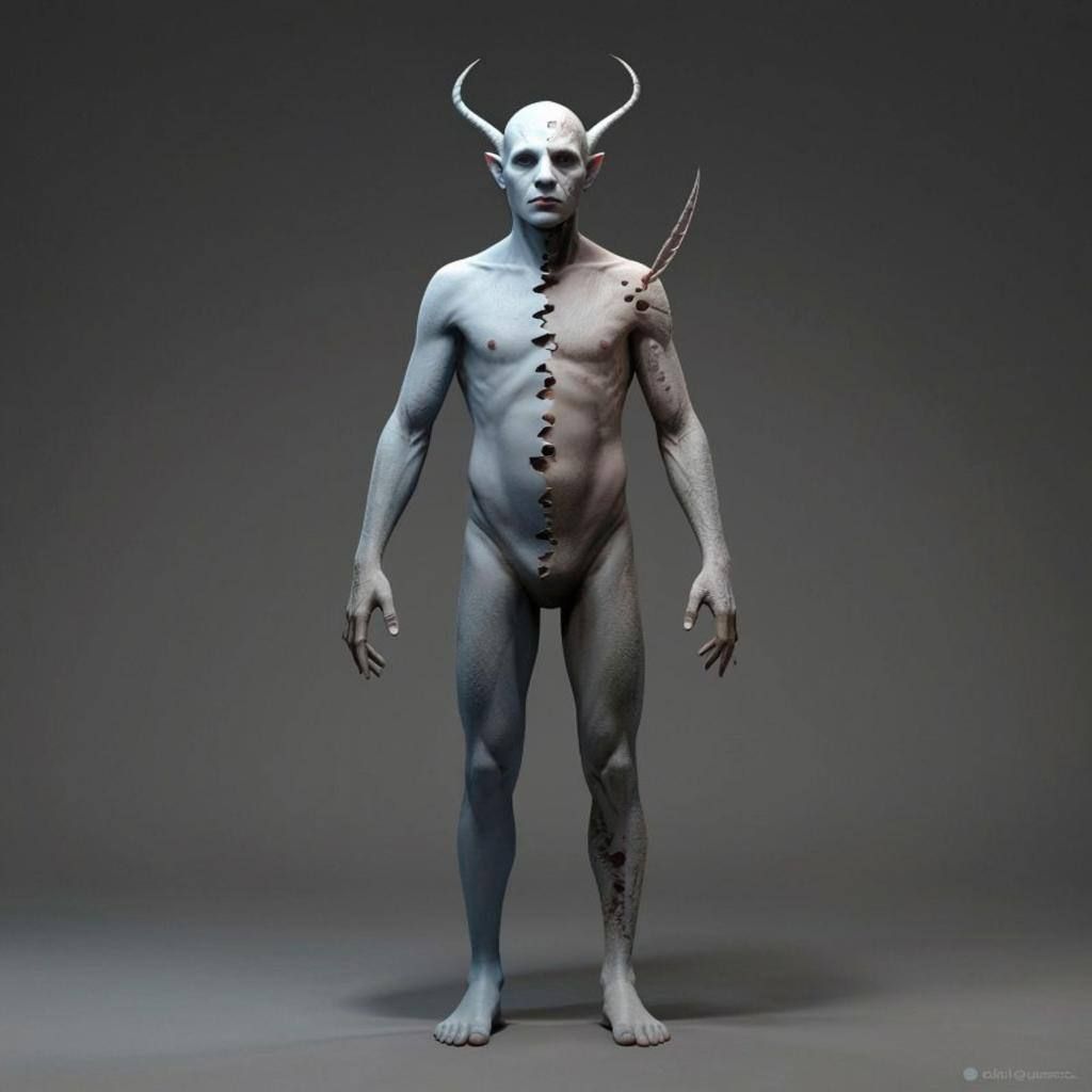 «Изображение к посту “Бестиарий: Палэсмурт — полусущность из удмуртской мифологии”»