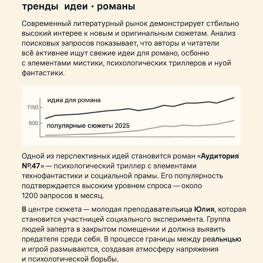 «Изображение к посту “Банк идей для книг: тайны цифрового пространства и игра на грани реальности”»