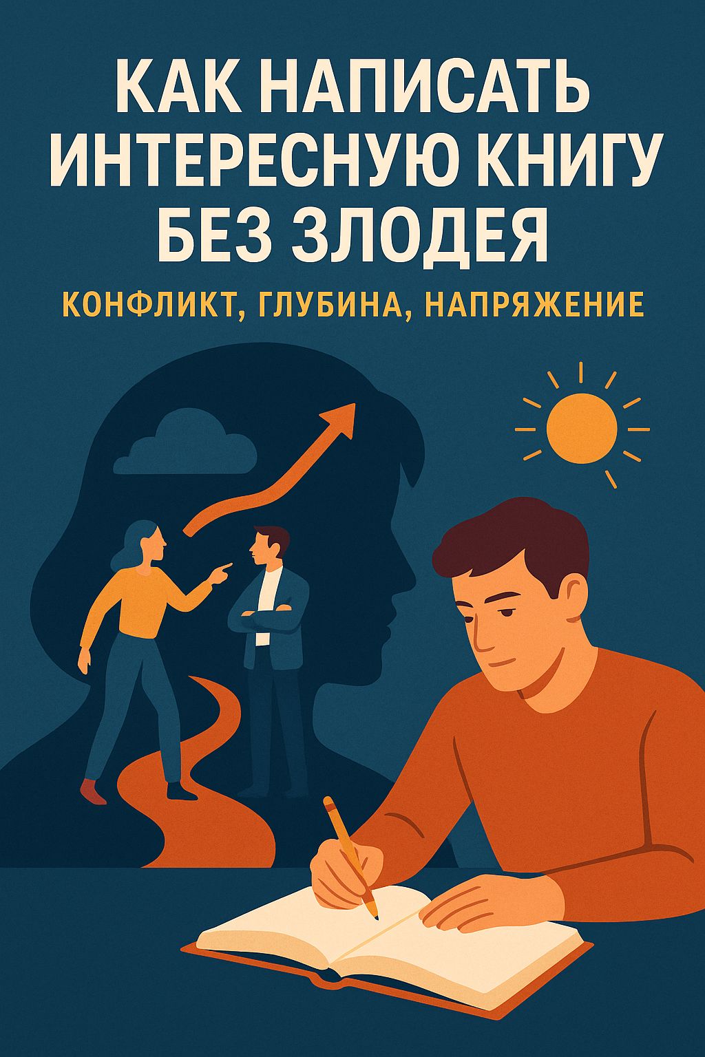 «Изображение к посту “Как написать интересную книгу без злодея: конфликт, глубина, напряжение”»