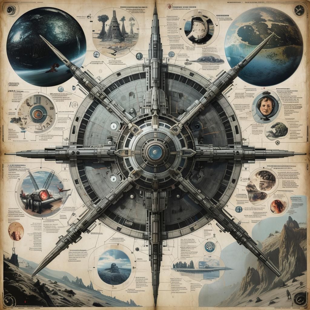 «Изображение к посту “Заголовок: "Эволюция космической оперы в русскоязычной фантастике: от Ефремова до Ладыженского — как жанр адаптировался к новым эпохам"”»