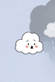 Дарья Ромашкина читать онлайн Сказка про облачко, которое боялось дождя