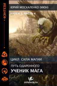 Путь одарённого. Ученик мага. Книга третья часть четвёртая
