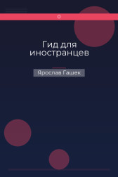 Гид для иностранцев Ярослав Гашек