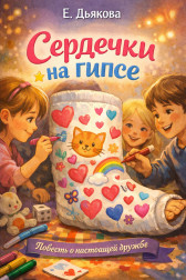 Сердечки на гипсе Дьякова Екатерина