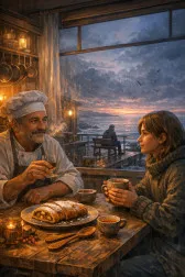 Соль на скатерти