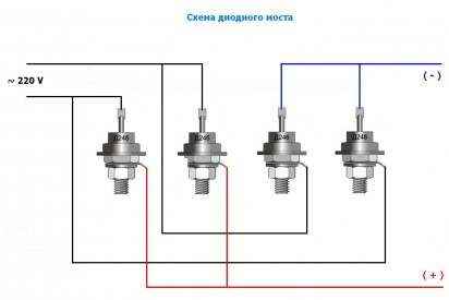 Схема диодного моста