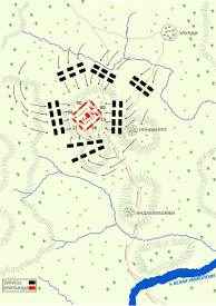 Схема боя при Улунди