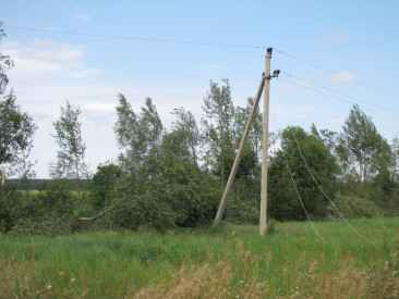 Обрыв линии 6 киловольт