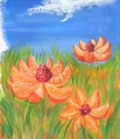 Апельсиновые цветы