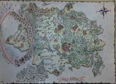 Карта Нории  (Художник - Ярополк Витязь)