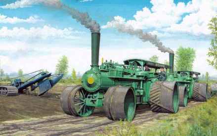Паровой трактор