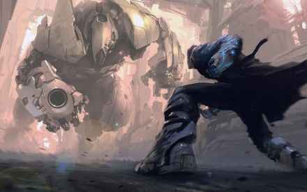 Бой ГГ в 11 главе с Охранником ;)