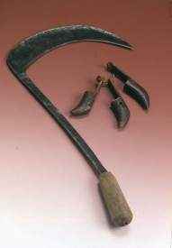 узбекский урак, ручная коса.