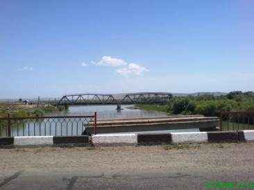 Уштобе. Речка Каратал