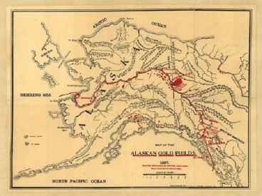 Месторождения золота на Юконе и Клондайке