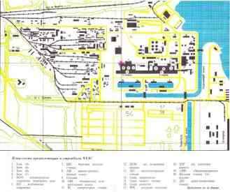 Схема ЧАЭС
